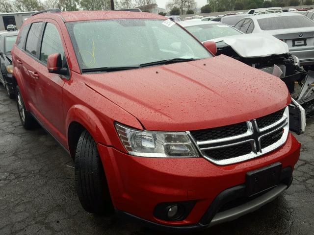 3C4PDCBG2GT202771 - 2016 DODGE JOURNEY SX RED photo 1