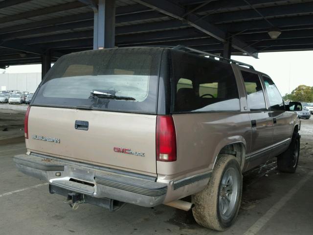 1GKFK16KXPJ710146 - 1993 GMC SUBURBAN K GOLD photo 4