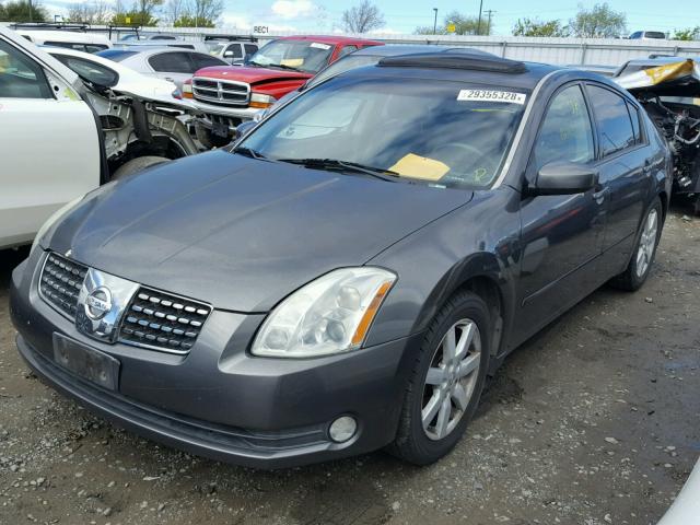 1N4BA41E05C833235 - 2005 NISSAN MAXIMA SE GRAY photo 2