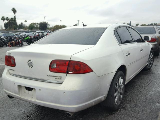 1G4HE57Y07U130873 - 2007 BUICK LUCERNE CX WHITE photo 4