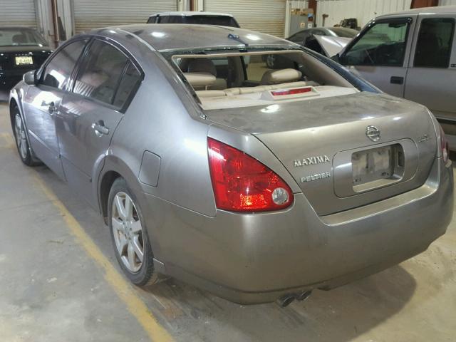 1N4BA41E85C865494 - 2005 NISSAN MAXIMA SE GRAY photo 3