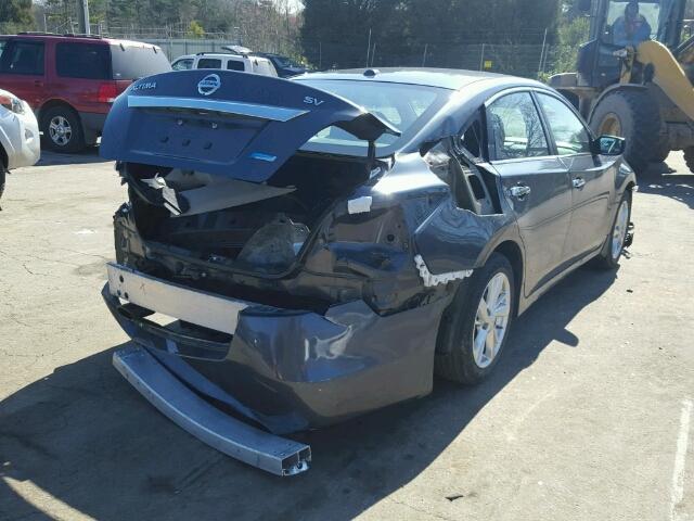 1N4AL3AP5DN443817 - 2013 NISSAN ALTIMA 2.5 GRAY photo 4