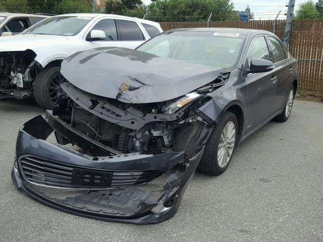 4T1BD1EB5DU014273 - 2013 TOYOTA AVALON HYB SILVER photo 2