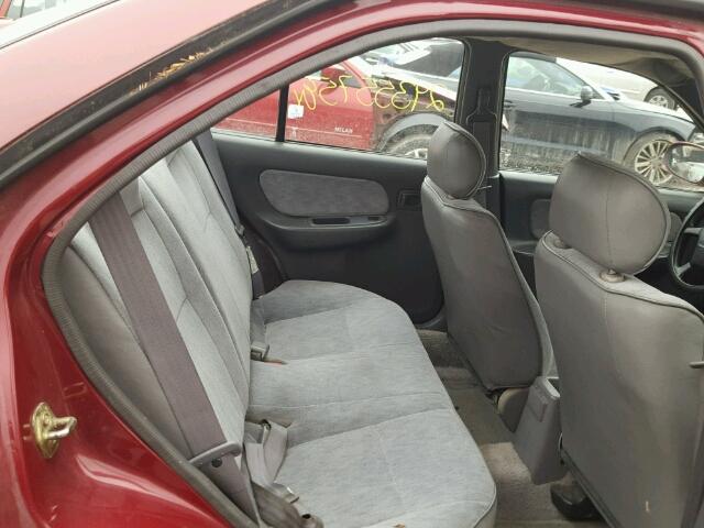 1N4AB41D7SC763681 - 1995 NISSAN SENTRA XE RED photo 6