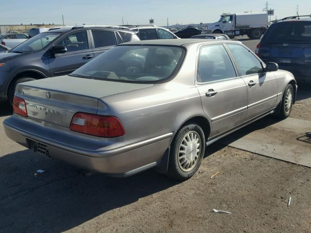JH4KA7663RC016116 - 1994 ACURA LEGEND L BROWN photo 4
