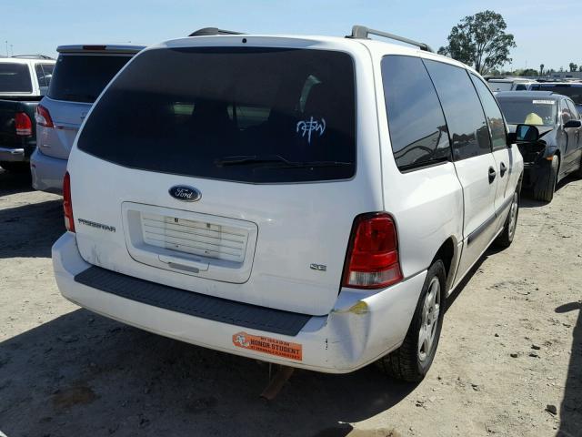 2FMZA51637BA17738 - 2007 FORD FREESTAR S WHITE photo 4