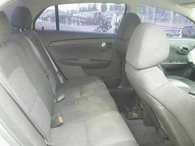 1G1ZC5EB7AF301443 - 2010 CHEVROLET MALIBU 1LT 银色 照片 6