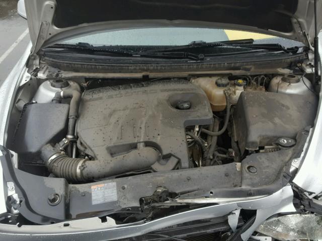 1G1ZC5EB7AF301443 - 2010 CHEVROLET MALIBU 1LT 银色 照片 7