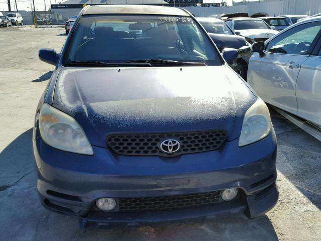 2T1KR32E83C124066 - 2003 TOYOTA COROLLA MA BLUE photo 9