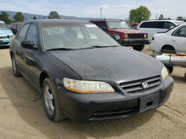 JHMCG668X1C005391 - 2001 HONDA ACCORD EX BLACK photo 1