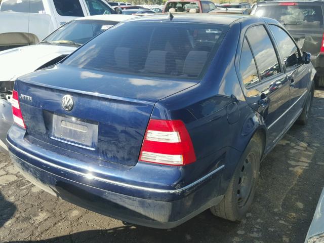 3VWRA69M15M015394 - 2005 VOLKSWAGEN JETTA GL BLUE photo 4