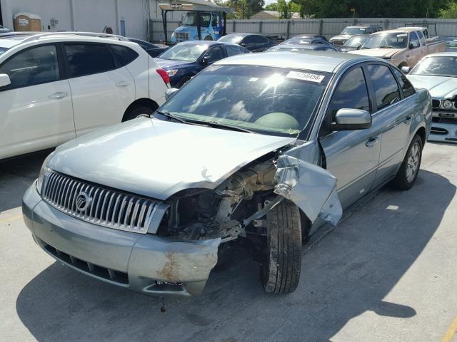 1MEFM40115G615247 - 2005 MERCURY MONTEGO LU TEAL photo 2