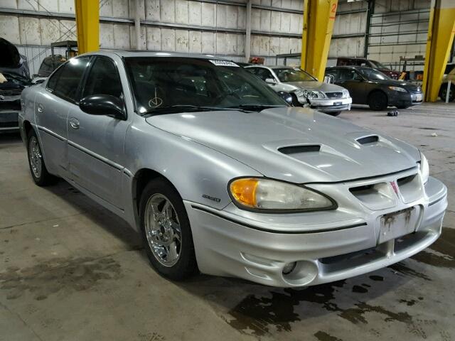 1G2NW52E52M684487 - 2002 PONTIAC GRAND AM G SILVER photo 1