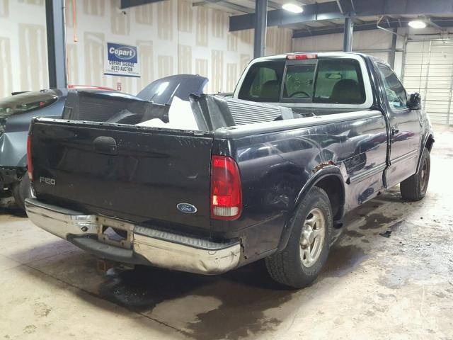 1FTDF18W3VNC93594 - 1997 FORD F150 BLACK photo 4