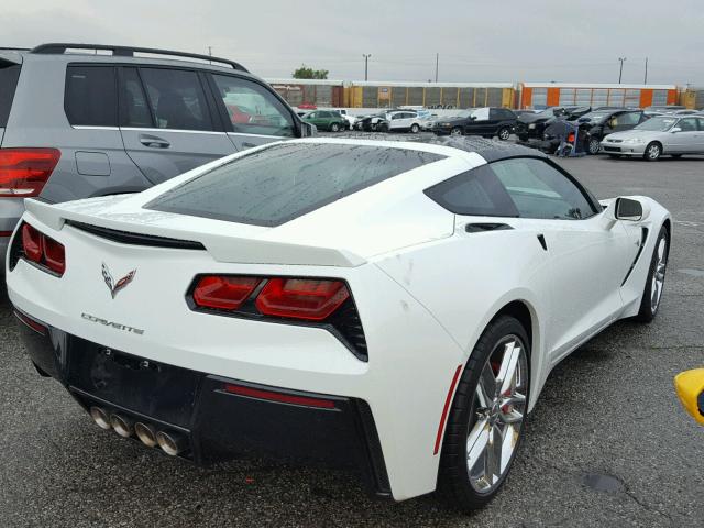 1G1YB2D70G5105949 - 2016 CHEVROLET CORVETTE S WHITE photo 4