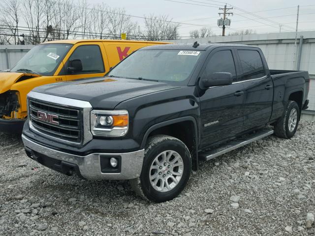 3GTU2UEC1EG220482 - 2014 GMC SIERRA K15 BLACK photo 2