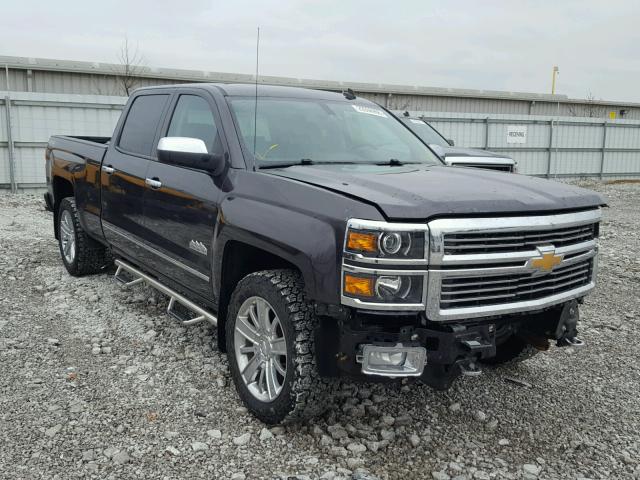 3GCUKTEC0EG305288 - 2014 CHEVROLET SILVERADO GRAY photo 1