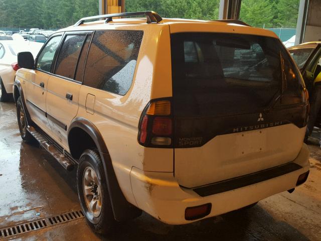 JA4LS21H03J014545 - 2003 MITSUBISHI MONTERO SP WHITE photo 3