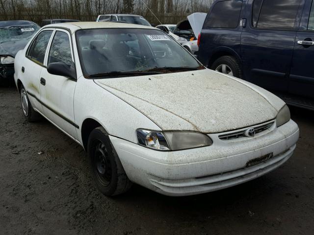 1NXBR12E8YZ406086 - 2000 TOYOTA COROLLA VE WHITE photo 1