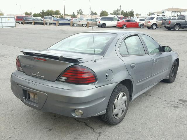 1G2NE52E65M111458 - 2005 PONTIAC GRAND AM S ნაცრისფერი ფოტო 4