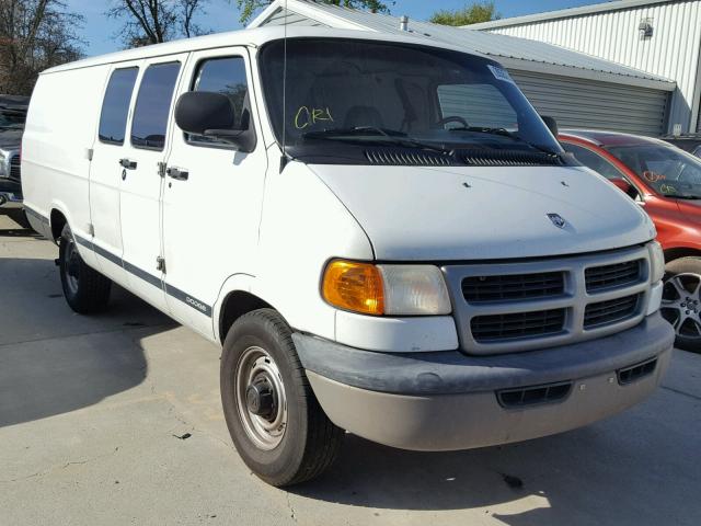 2B7JB21Z8YK104690 - 2000 DODGE RAM VAN B2 WHITE photo 1