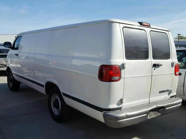 2B7JB21Z8YK104690 - 2000 DODGE RAM VAN B2 WHITE photo 3