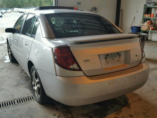 1G8AZ52F45Z141479 - 2005 SATURN ION LEVEL SILVER photo 3