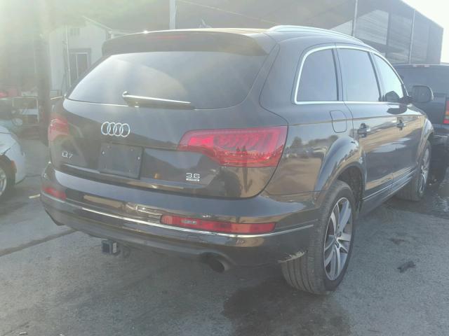 WA1VYAFEXAD003404 - 2010 AUDI Q7 PRESTIG BURGUNDY photo 4