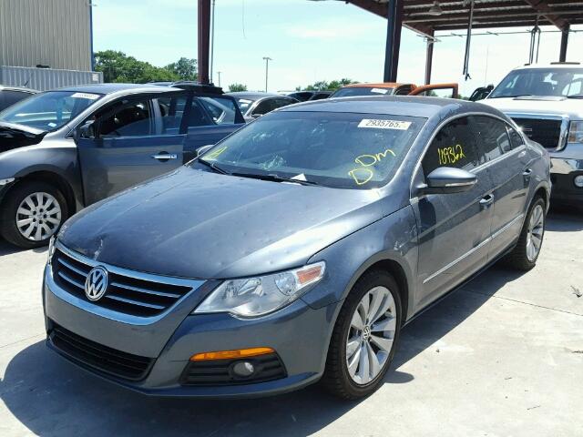 WVWMN7AN4AE532636 - 2010 VOLKSWAGEN CC SPORT GRAY photo 2