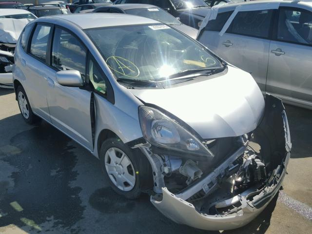 JHMGE8H30DC075300 - 2013 HONDA FIT SILVER photo 1