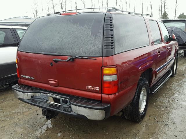 1GKFK16T43J218957 - 2003 GMC YUKON XL K BURGUNDY photo 4