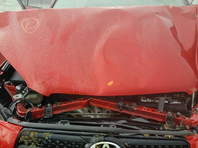 JTMBD32V886072886 - 2008 TOYOTA RAV4 SPORT RED photo 7