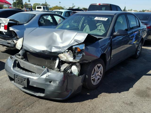 1G1ZS58F27F304454 - 2007 CHEVROLET MALIBU LS ნაცრისფერი ფოტო 2