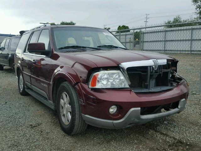 5LMFU27R23LJ35619 - 2003 LINCOLN NAVIGATOR MAROON photo 1