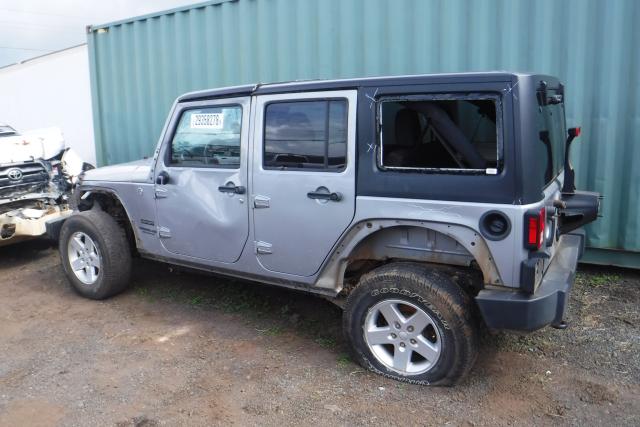 1C4BJWDG9GL122414 - 2016 JEEP WRANGLER U SILVER photo 3