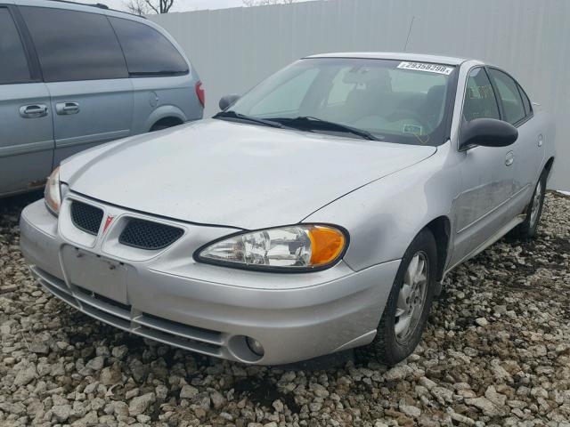 1G2NE52F63C294081 - 2003 PONTIAC GRAND AM S SILVER photo 2