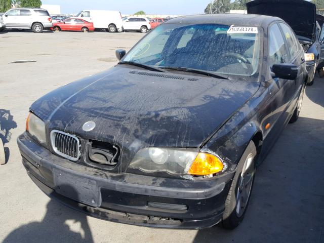 WBAAM3337XKC62208 - 1999 BMW 323I BLACK photo 2