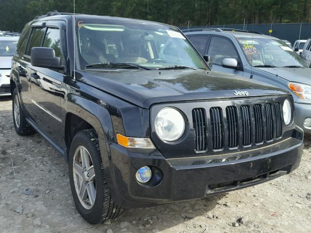 1J8FF28W68D512971 - 2008 JEEP PATRIOT SP BLACK photo 1