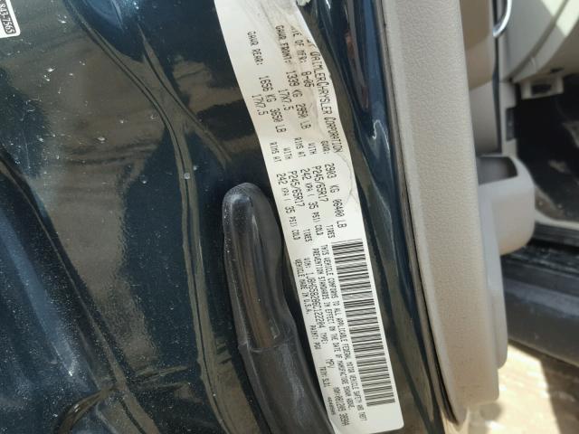 1J8HG58286C122204 - 2006 JEEP COMMANDER მწვანე ფოტო 10