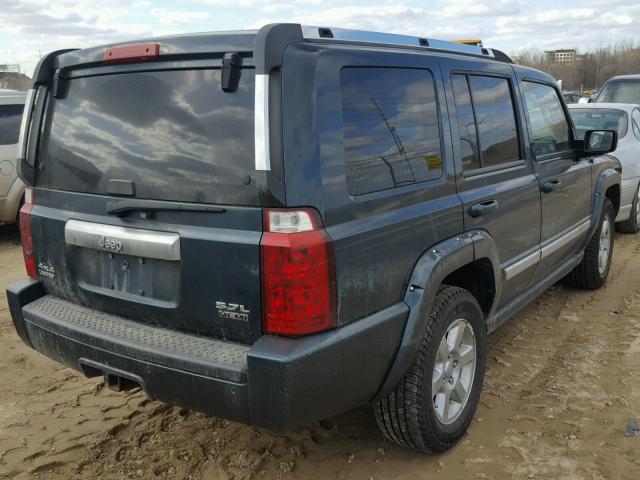 1J8HG58286C122204 - 2006 JEEP COMMANDER მწვანე ფოტო 4