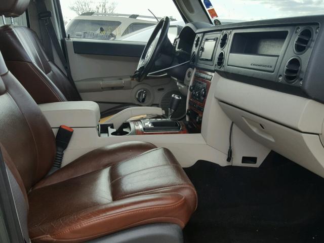 1J8HG58286C122204 - 2006 JEEP COMMANDER მწვანე ფოტო 5