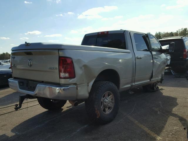 3D7UT2CL3AG125734 - 2010 DODGE RAM 2500 SILVER photo 4