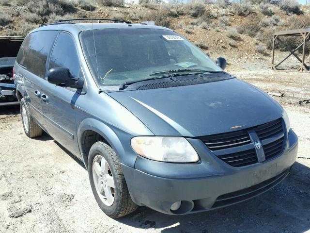 2D4GP44L47R272110 - 2007 DODGE GRAND CARA GREEN photo 1