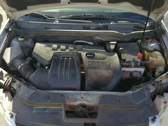 1G1AK52F557652259 - 2005 CHEVROLET COBALT SILVER photo 7