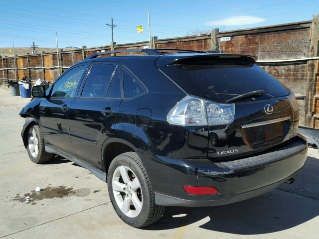 2T2HA31U24C018669 - 2004 LEXUS RX 330 BLACK photo 3