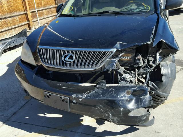 2T2HA31U24C018669 - 2004 LEXUS RX 330 BLACK photo 9