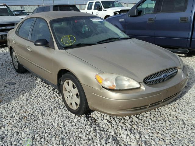 1FAFP52U81A159501 - 2001 FORD TAURUS LX GOLD photo 1