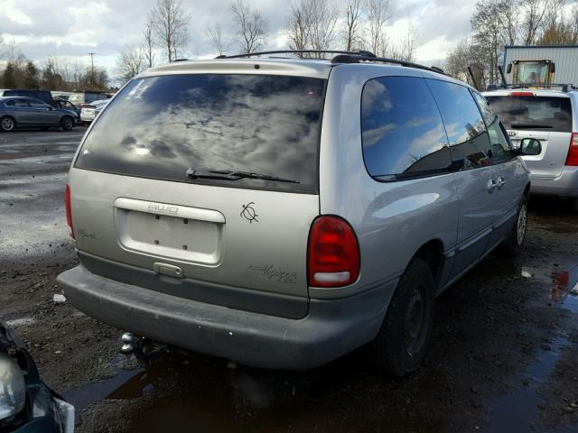 1P4GT54L1VB279411 - 1997 PLYMOUTH GRAND VOYA GRAY photo 4