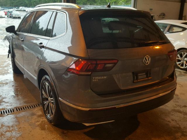 3VV2B7AX0JM081444 - 2018 VOLKSWAGEN TIGUAN SE Grau Foto 3