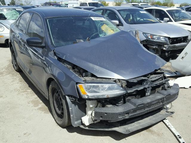 3VW2K7AJXBM390315 - 2011 VOLKSWAGEN JETTA BASE 灰色 照片 1